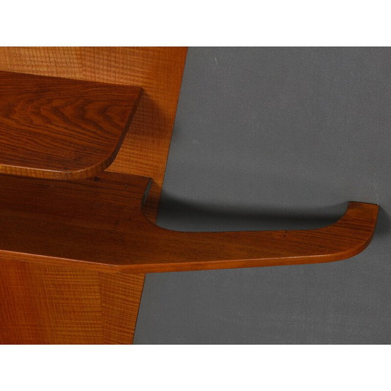 Image 1 of Vintage Dora Kleiderständer aus Holz und Kunststoff für Kovo Drevo Prerov, Tschechoslowakei 1960