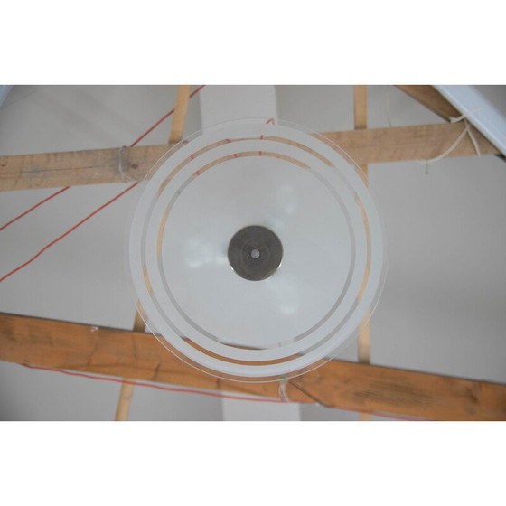 Image 1 of Vintage Bauhaus-Kronleuchter aus Chrom und Aluminium, 1930