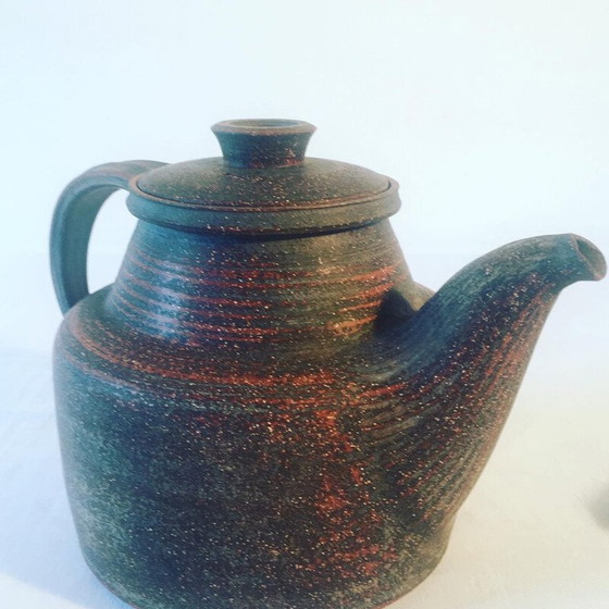 Image 1 of Vintage-Keramik-Teeservice von Nil Kahler, Dänemark