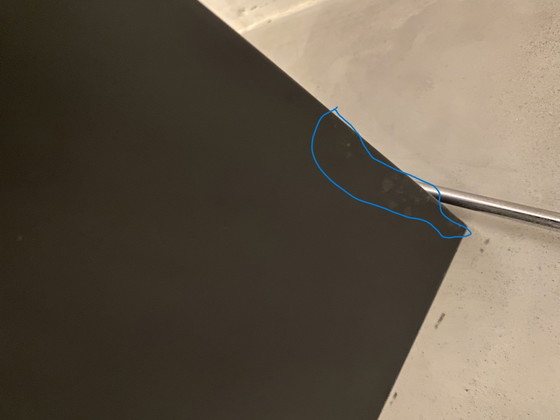 Image 1 of Verchromter Zeitschriftenständer aus Metall, Frankreich 1970