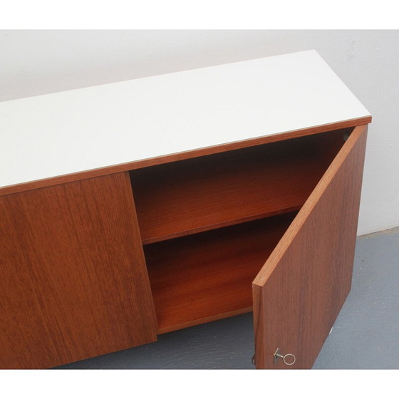 Image 1 of Vintage Beistelltisch aus Teakholz und Formica, 1960er Jahre