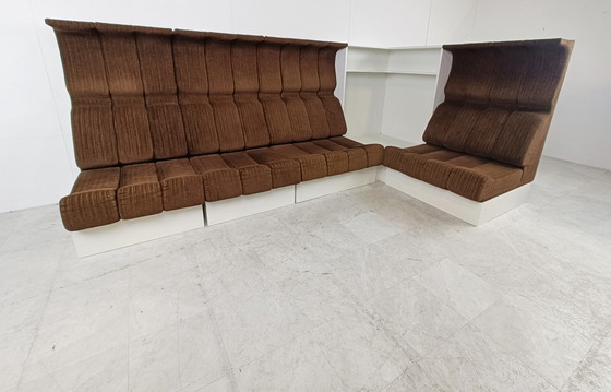 Image 1 of Space Age Sofa von Interlübke, 1970er Jahre