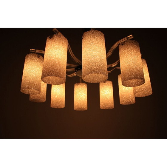 Image 1 of Vintage-Kronleuchter aus Kunststoff, Raumleuchts, Deutschland 1970