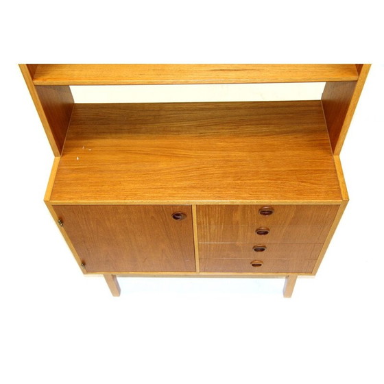Image 1 of Vintage Bücherregal aus Teakholz und Eiche, Schweden 1960