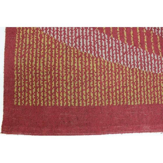 Image 1 of Geometrischer Teppich aus der Mitte des Jahrhunderts - 1950er Jahre