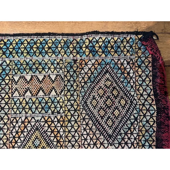 Image 1 of Handgewebter Kilim-Teppich für den Flur, 1970