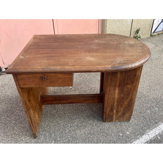 Image 1 of Vintage Art Deco Schreibtisch mit Schubladen