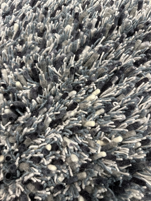 Brink En Campman Frühling Blau 250 Cm Rund Hochflor