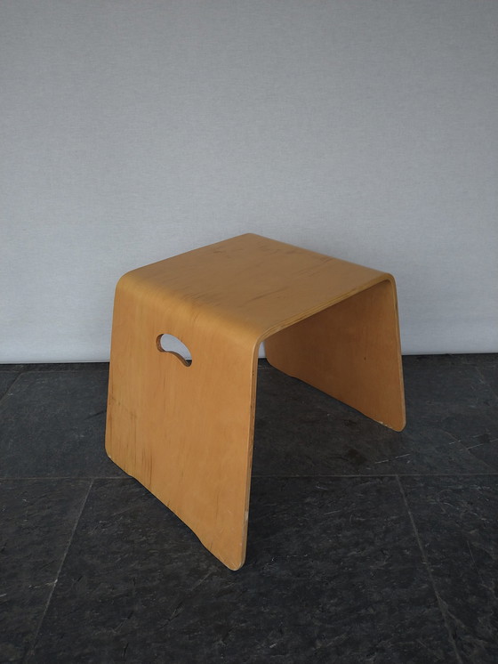 Image 1 of Skandinavischer Hocker aus Sperrholz