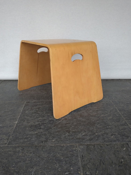 Image 1 of Skandinavischer Hocker aus Sperrholz