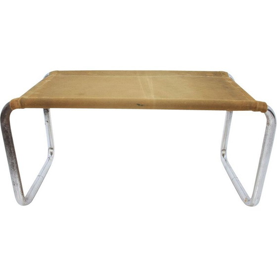 Image 1 of Vintage Chrom und Metall Hocker 1930