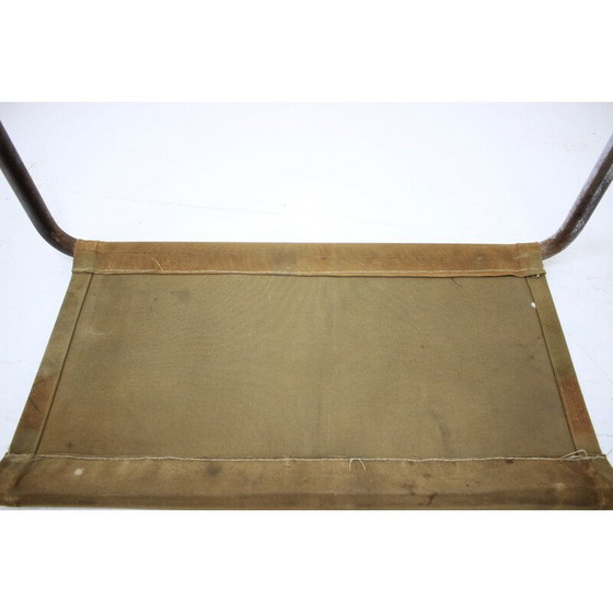 Image 1 of Vintage Chrom und Metall Hocker 1930