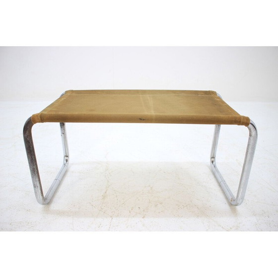 Image 1 of Vintage Chrom und Metall Hocker 1930