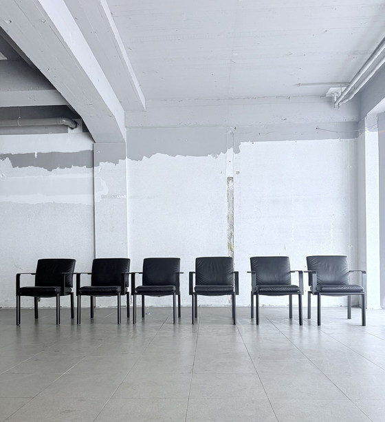 Image 1 of 6X Quadro W Stühle Design von Bruno Rey & Charles Polin, 1989