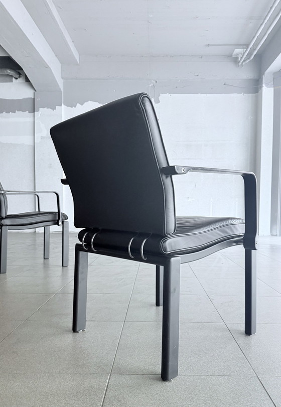 Image 1 of 6X Quadro W Stühle Design von Bruno Rey & Charles Polin, 1989