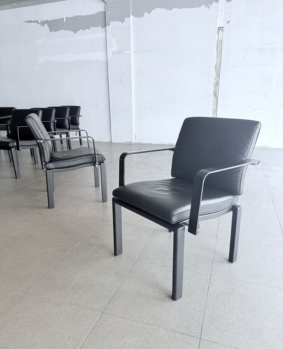 Image 1 of 6X Quadro W Stühle Design von Bruno Rey & Charles Polin, 1989