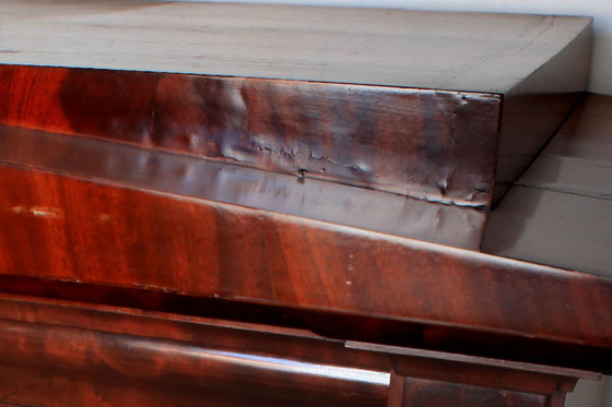 Image 1 of Antiker Biedermeier Sekretär, 1890er Jahre