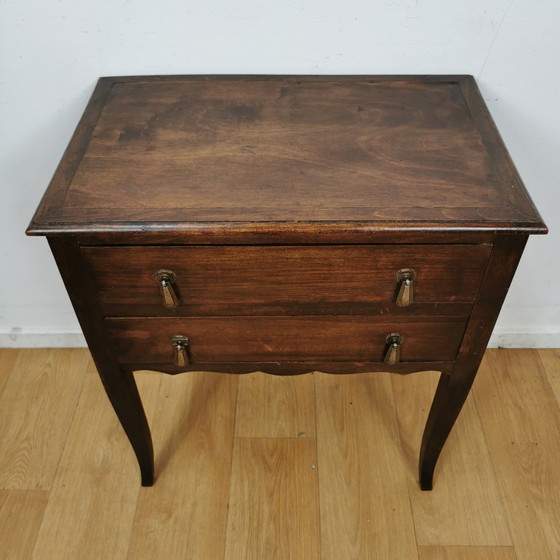 Image 1 of Antikes Sideboard, Kommode, Dielenständer, Nachttisch