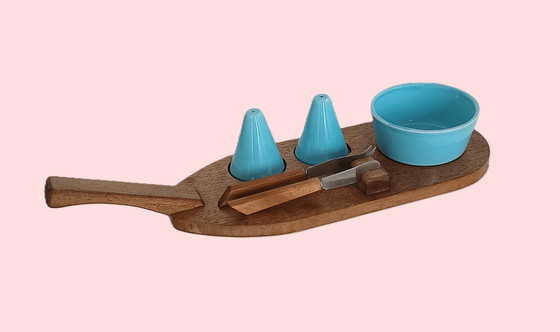 Image 1 of Französisches Käsesnack-Set Fünfziger Jahre