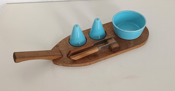 Image 1 of Französisches Käsesnack-Set Fünfziger Jahre