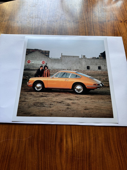 1 X Porsche 912 | Original C-Druck | Modellpräsentation Frankfurt 1967