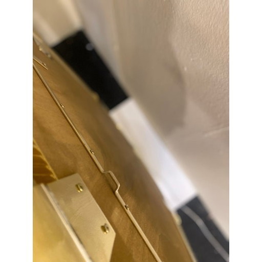 Rechteckiger Wandspiegel "Torciglione" aus Muranoglas im Barovier-Stil