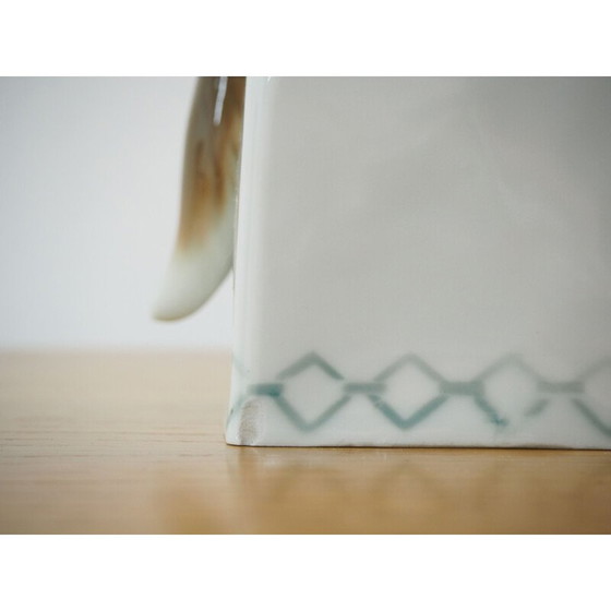 Image 1 of Porzellan-Skulptur eines Fuchses aus der Jahrhundertmitte, 1960er Jahre