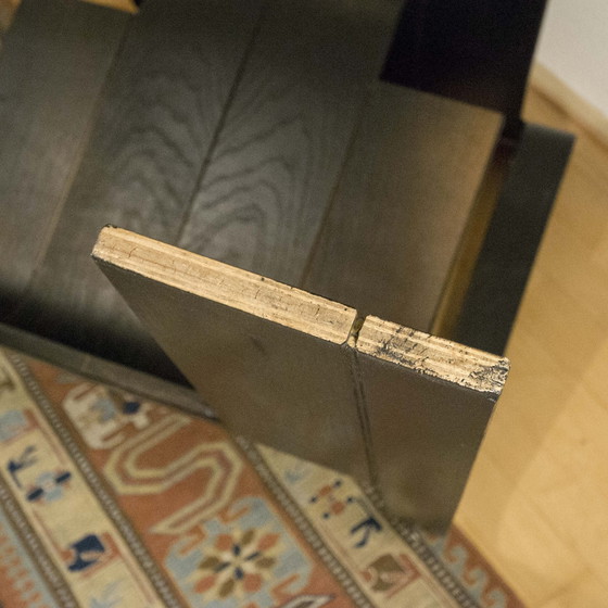 Image 1 of Stripchair Esszimmerstuhl Von Gijs Bakker Für Castelijn, Schwarz, 1970S