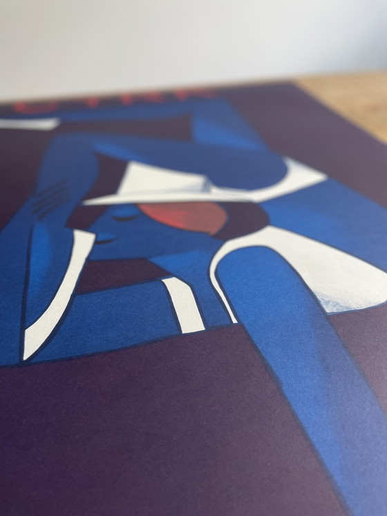 Image 1 of W. Gorka Circus Acrobat 1971 Poster