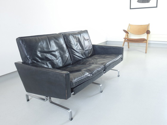 Image 1 of Pk31 2-Sitzer Sofa von Poul Kjærholm für E. Kold Christensen, 1960er Jahre