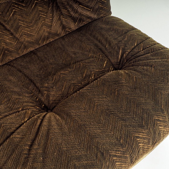 Image 1 of 70S Samt 1 Sitz Sofa