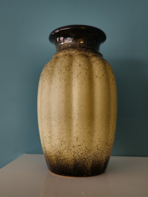 Vintage Scheurich West Deutschland Vase Vase Braun