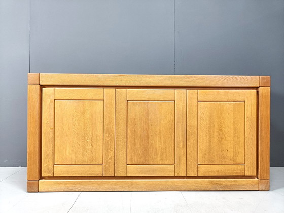 Image 1 of 3-türiges Sideboard aus Eiche, 1970er Jahre