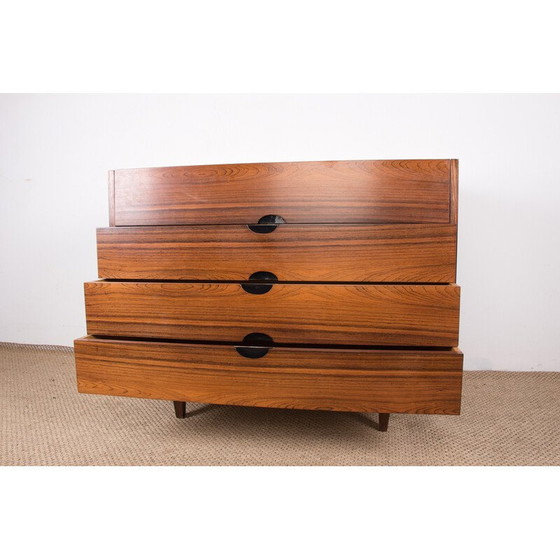 Image 1 of Vintage Rio Palisander Frisiertisch von Joseph André Motte für Charron, Frankreich 1960