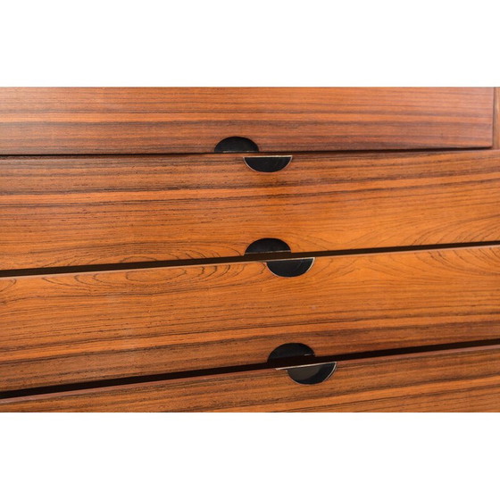 Image 1 of Vintage Rio Palisander Frisiertisch von Joseph André Motte für Charron, Frankreich 1960