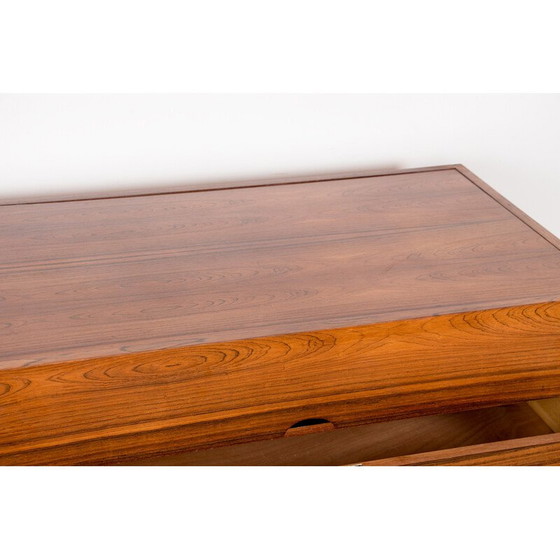 Image 1 of Vintage Rio Palisander Frisiertisch von Joseph André Motte für Charron, Frankreich 1960