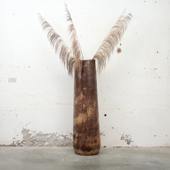 Image 1 of Palmenvase braun xxl