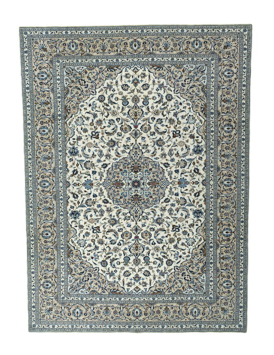 Image 1 of Handgeknüpfter Keshan Kork Orientteppich – 403 X 296 Cm