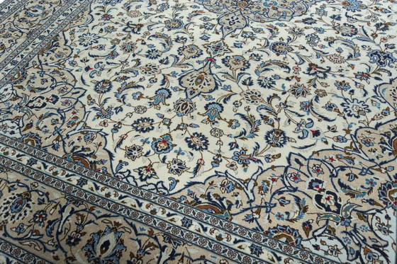 Image 1 of Handgeknüpfter Keshan Kork Orientteppich – 403 X 296 Cm