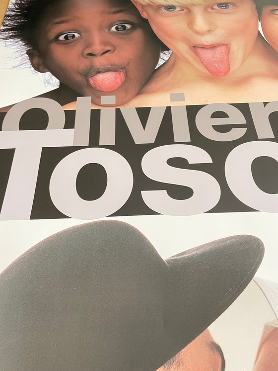 Image 1 of Oliviero Toscani, Fotografie Und Provokation, Exibition Poster, Peter Scholl 2024, Uldry Ag, Hinterkappelen