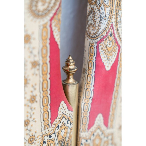 Image 1 of Paar Messingstühle mit Kleiderbügel von Paolo Buffa für Pozzi und Verga, Italien 1950