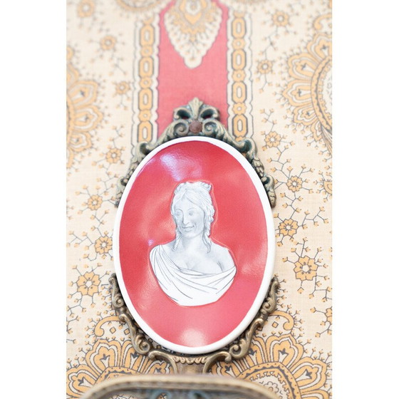 Image 1 of Paar Messingstühle mit Kleiderbügel von Paolo Buffa für Pozzi und Verga, Italien 1950