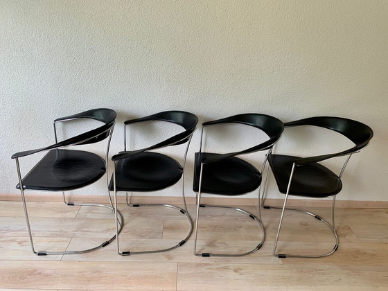 Image 1 of 4x Arrben Ursula Designstuhl