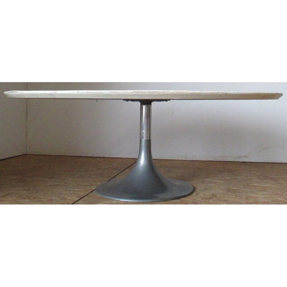 Image 1 of Vintage Couchtisch aus Harz und Marmor