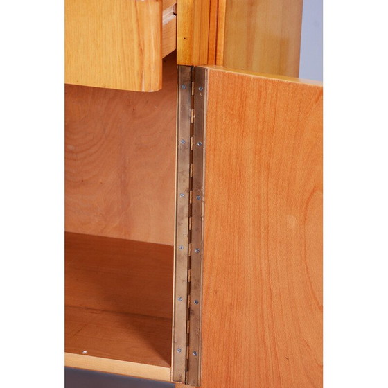 Image 1 of Mid-Century Schrank aus Eschenholz von Tatra Pravenec, Tschechien 1950er Jahre