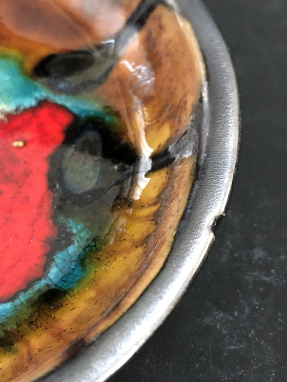 Image 1 of Vide Poche Ceramique Dans Le Goût Amphora Perignem