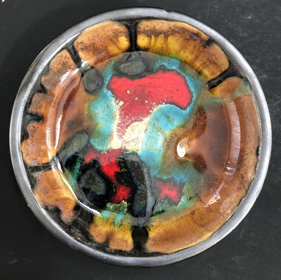 Image 1 of Vide Poche Ceramique Dans Le Goût Amphora Perignem