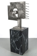 Skulptur aus Stahl