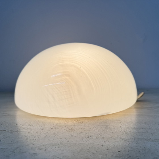 Image 1 of Gispen Deckenleuchte Holländisches Design Glas, 1930'S