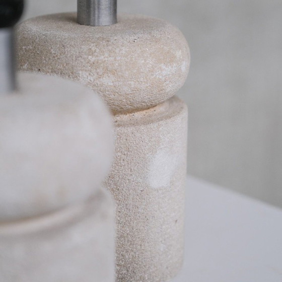 Image 1 of Paar französische Vintage-Tischlampen, 1970er Jahre